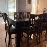 میز غذا خوری 6 نفره کاملا سالم