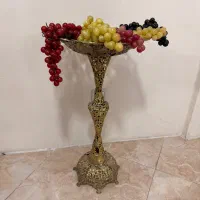 جا میوه ای پایه دار برنجی