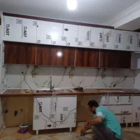 نصاب پارکت کفپوش قرنیز دیوارپوش ماربل ترمو سقف|خدمات پیشه و مهارت|بندرعباس, |دیوار