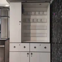 میز کامپیوتر و کمود وسایل و آویز لباس|میز تحریر و کامپیوتر|شهرکرد, |دیوار