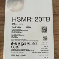 هارد در حد نو سیگیت اگزوس 20 ترابایت ST22000NM004D|قطعات و لوازم جانبی رایانه|تهران, تهران پارس|دیوار