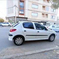 206مدل ۱۴۰۰در حد بدون رنگ بدون ضربه|خودرو سواری و وانت|قروه, |دیوار