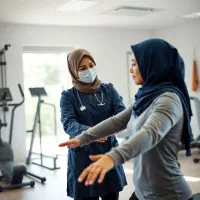 همکاری با کارشناسان رشته کاردرمانی