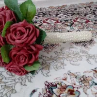 دسته گل عروس|گل مصنوعی|یاسوج, |دیوار