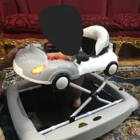 تخت پارک *روروئک * بانوج در حد نو کم کار و تمیز|تخت و صندلی بچه|مشهد, هفت تیر (نه دره)|دیوار