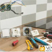 برق کاری ساختمان . نورپردازی . استخر .ابنما