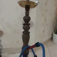 قلیون چوبی بزرگ