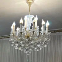 لوستر های ۱۵ شاخه کریستالی