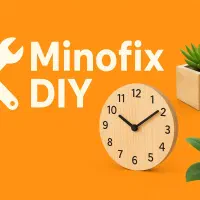 ساعت دیواری مینیمال مدل گلد/مشکی|ساعت دیواری و تزئینی|شوشتر, |دیوار