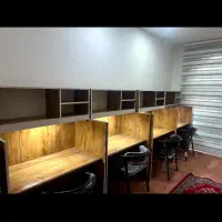 فروش  میز وصندلی  سالن مطالعاتی مجهز به ال ای دی