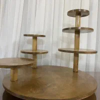 ظروف پذیرایی چوبی مهمانی