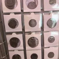 ۳۵ عدد سکه پهلوی اول و دوم