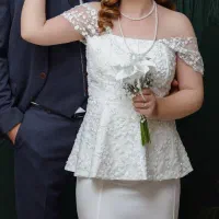 لباس عروس ومجلسی بااشانتیون