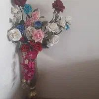 گل گلدان کنار سالن|گل مصنوعی|قم, نخودی|دیوار