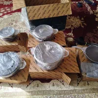سرویس قابلمه ی 18پارچه ی لیدوما با پوشش گرانیت