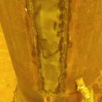 جوشکاری ورقکاری تعویض کف آبگرمکن مخزنی|آبگرمکن، پکیج، شوفاژ|دوگنبدان, |دیوار