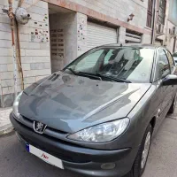 پژوو206مدل86ماشین تهران بدون پوسیدگی