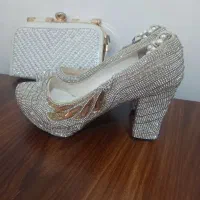 ست کیف و کفش مجلسی