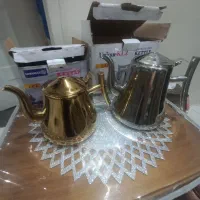 چندتاکتری روحی۱۲۰تومن قوری طلایی استیل عربی