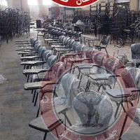 صندلی دانشجویی/محصلی صدفی/دسته دار آموزشگاه (طوسی)|صندلی و نیمکت|رباط‌کریم, |دیوار