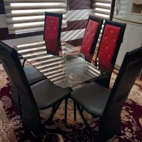 میز نهارخوری شش نفره  درحد نو