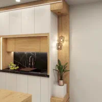 کابینت کارن (بدنه mdf  درب هایگلاس )|مصالح و تجهیزات ساختمان|اراک, |دیوار