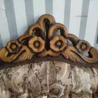 مبل ۷ نفره منبت کاری و چوب خیلی محکم