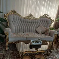 مبل ۹نفره سلطنتی بامیزعسلی|مبلمان خانگی و میز عسلی|مشهد, چهارچشمه|دیوار