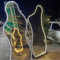 آینه قدی چوبی