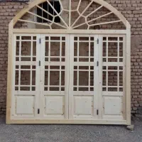 درب و پنجره چوبی سنتی چوبی قدیمی