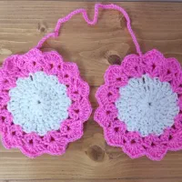 آویز دستگیره قلاب بافی