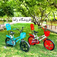 دوچرخه بدنه فلزی کمکی دارسایز ۱۲و۱۶و۲۰ نو. وآکبند|دوچرخه، اسکیت، اسکوتر|تبریز, |دیوار