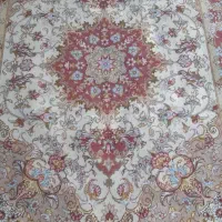 فرش دستباف پشم و ابریشم