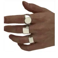 مردانه/ نقره/ انگشتر