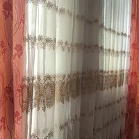 پرده و دو عدد دستک و موکت|موکت|قوچان, |دیوار