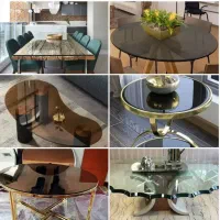 شیشه‌بری ساختمانی سیار دوجداره ، رومیزی ، سوله