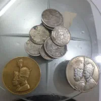 سکه نقره۴۰یا۴۱گرم عیارپائین|کلکسیون سکه، تمبر، اسکناس|قم, شهرک فاطمیه|دیوار