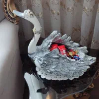 مجسمه قو شکلات خوری|مجسمه، تندیس، ماکت|خرم‌آباد, |دیوار