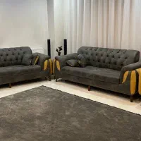 مبل ۸نفره چستر|مبلمان خانگی و میز عسلی|اسلام‌شهر, شهرک امام حسین (میان آباد)|دیوار