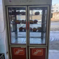 یخچال ویترینیو فریزر خوابیده  دودر و ۴ در ..