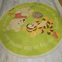 فرش گرد قطر ۱متری کودک