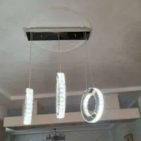 لوستر کریستال نونو مناسب جهیزیه|لوستر و چراغ آویز|اسلامشهر, شهرک قائمیه|دیوار