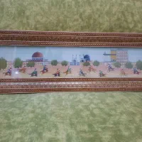 تابلو و جعبه جواهرات خاتم کاری و قلمکاری