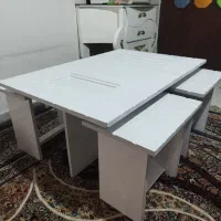 میز عسلی ۵تکه درحد نو