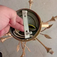 لوستر فلزی|لوستر و چراغ آویز|خوی, |دیوار