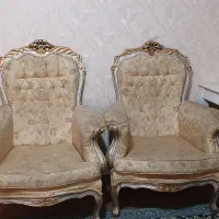 مبل سلطنتی ۷نفره|مبلمان خانگی و میز عسلی|شیراز, دلجو|دیوار