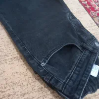 شلوار لی مشکی سایز ۳۸ ۴۰