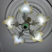 لوستر|لوستر و چراغ آویز|گنبد کاووس, |دیوار