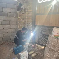 جوشکاری حفاظ ،ساخت اتاقک منبع اب ،|خدمات پیشه و مهارت|پردیس, فاز ۴|دیوار