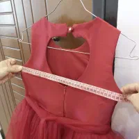 لباس پیراهن مجلسی کودک دوقلو قیمت توافقی|لباس|رشت, منظریه|دیوار